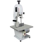Commercial meat and bone bandsaw