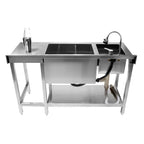 Cocktail Bar Station with 67L Ice Well