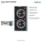 Electric Pizza Oven - 500 x 500mm Chamber