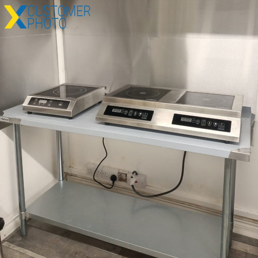 7kW Double Induction Cooker – Side-by-Side