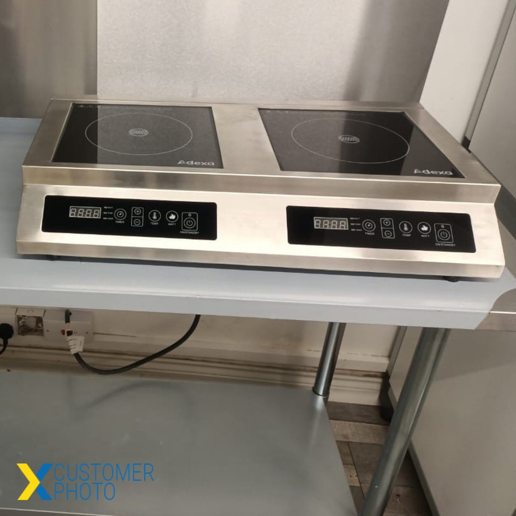 7kW Double Induction Cooker – Side-by-Side