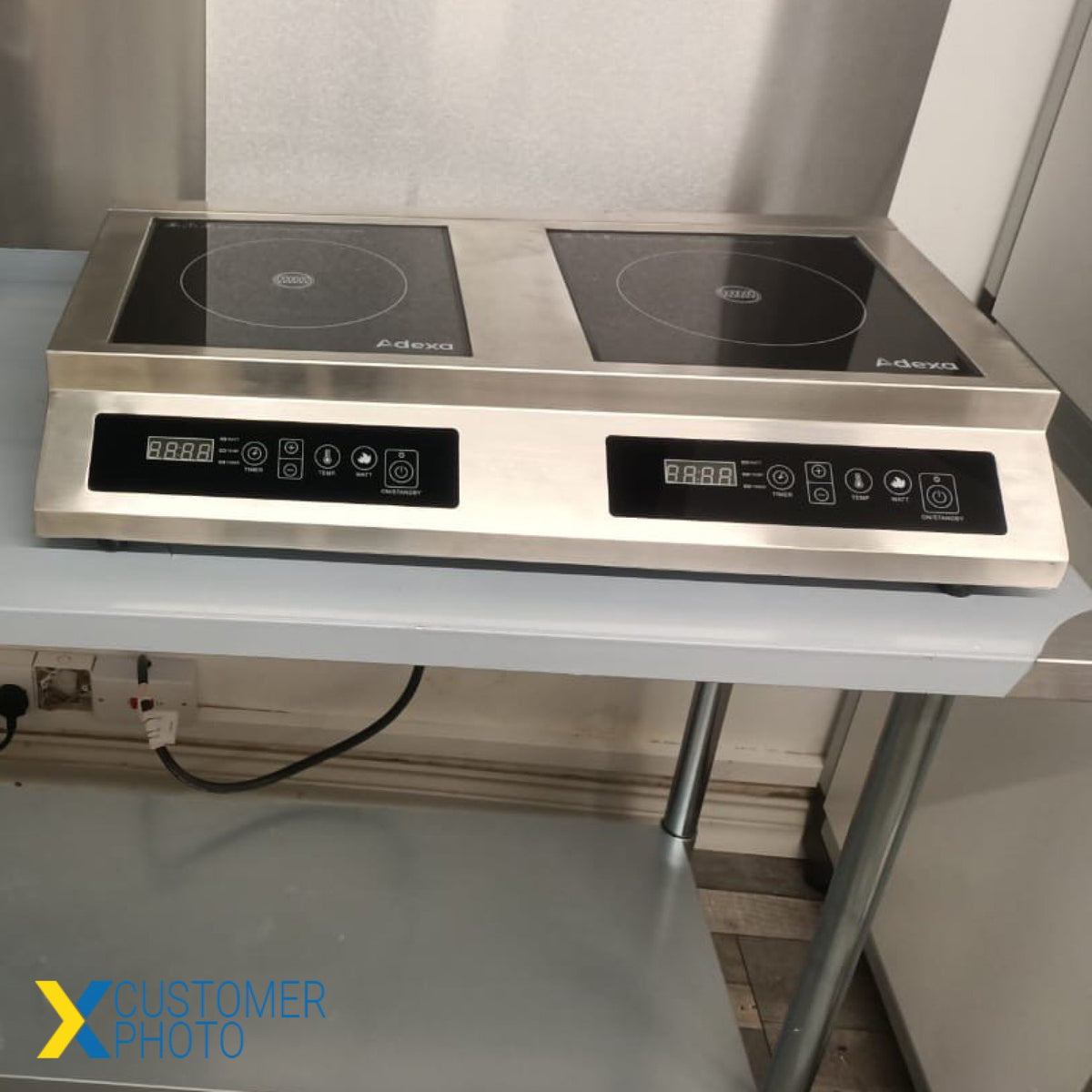 7kW Double Induction Cooker – Side-by-Side