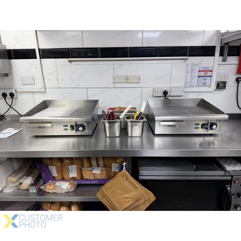 3kW Smooth & Ribbed Griddle – 560mm