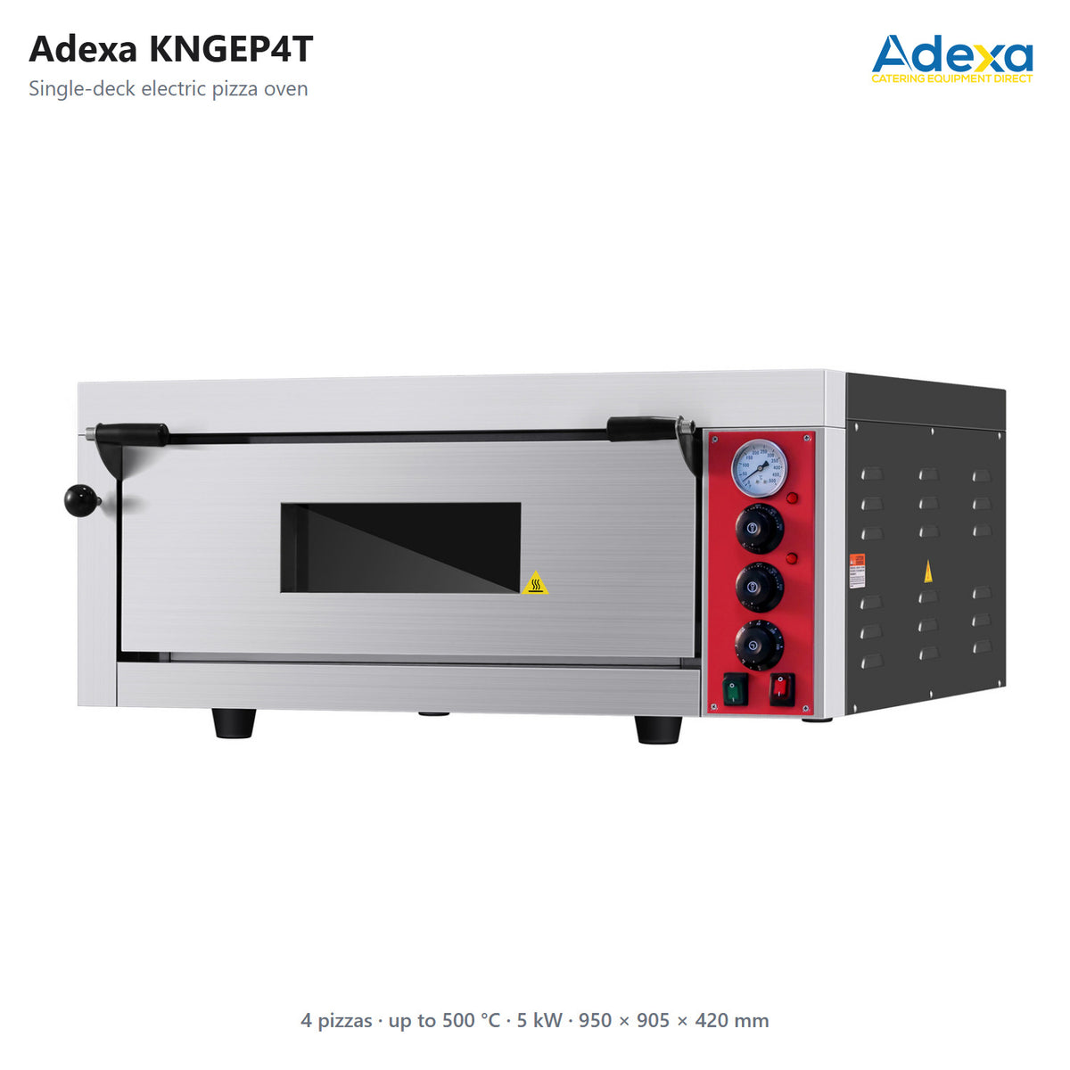 Electric Pizza Oven – 4 x 12 Inch Pizzas