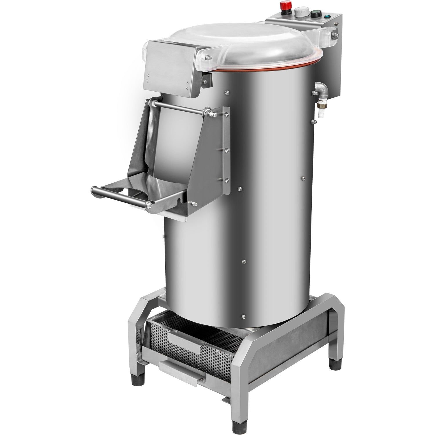 Commercial potato peeler with filter and 10kg capacity