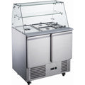 2-Door Glass Display Saladette