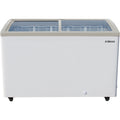 359L commercial display chest freezer with sliding glass lid