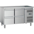 Adexa 4 drawer commercial refrigerated counter