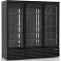 Adexa triple glass door commercial display refrigerator