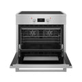 5-zone stainless steel induction range cooker with 120L oven