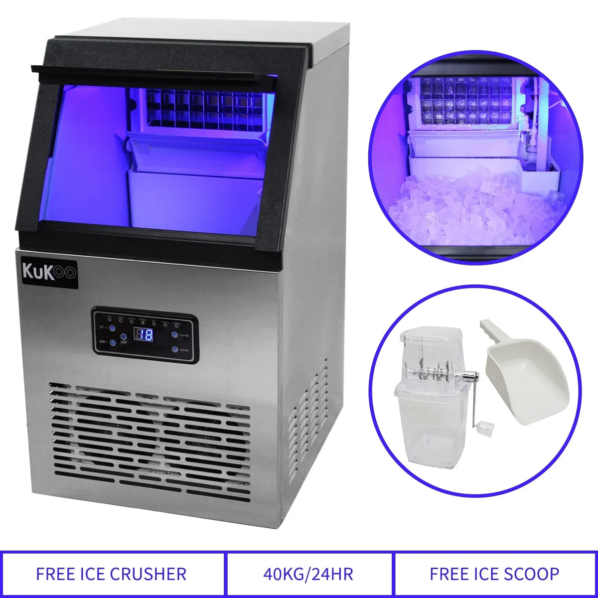 Commercial ice machine