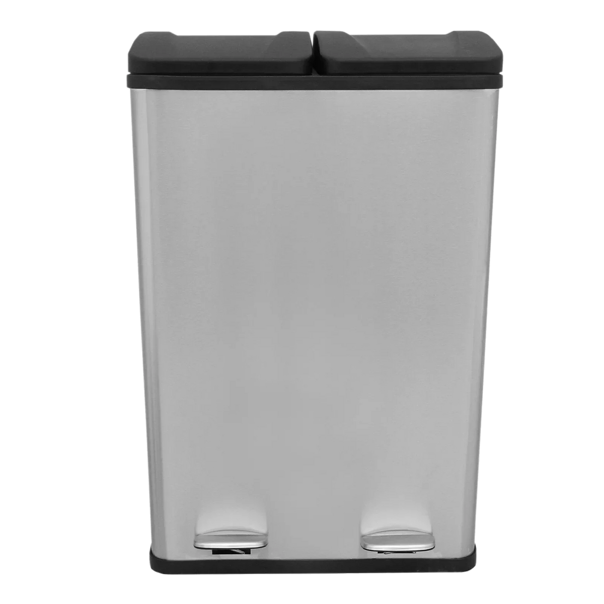 60L Stainless Steel Dual Pedal Bin