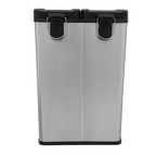 60L Stainless Steel Dual Pedal Bin