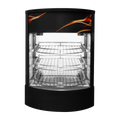 Heated pizza display warmer