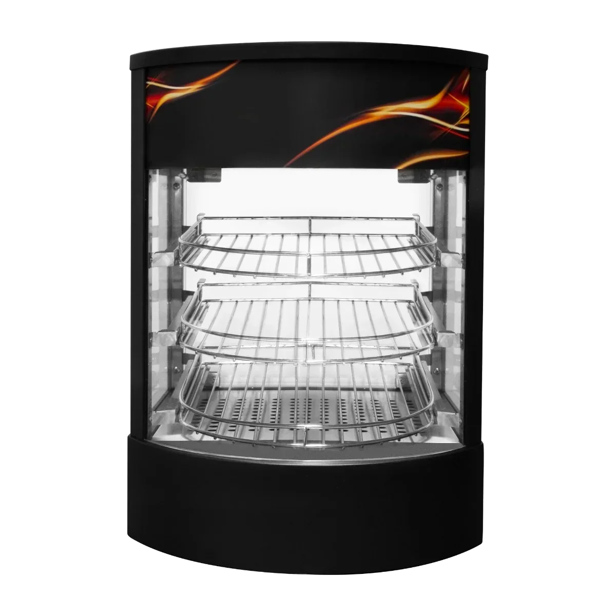 Heated pizza display warmer