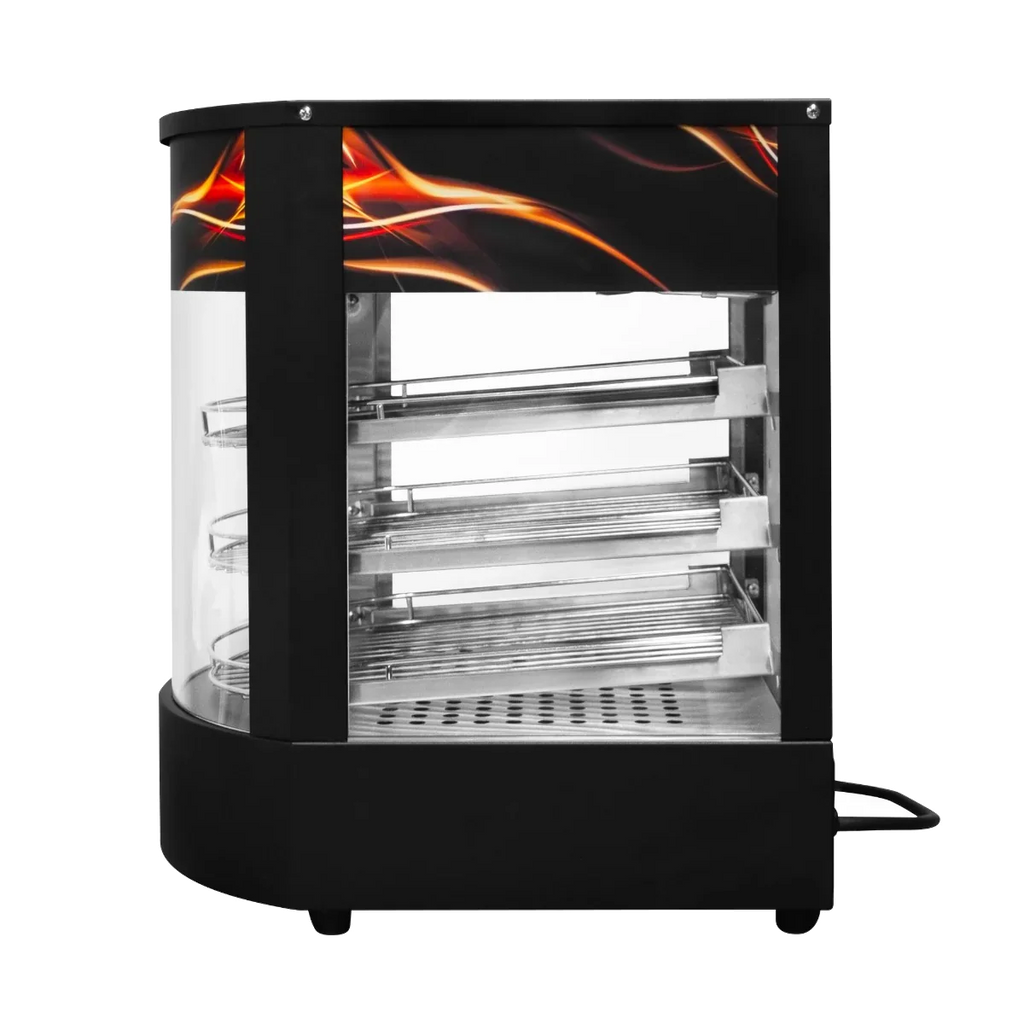 Heated pizza display warmer