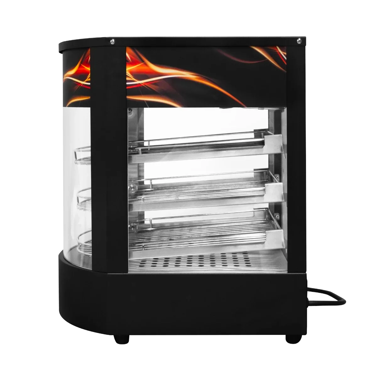 Heated pizza display warmer