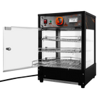 Heated pizza display warmer