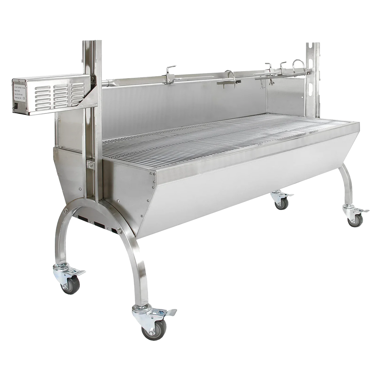 90kg charcoal hog roast rotisserie machine