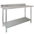 5ft stainless steel catering table