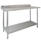 5ft stainless steel catering table
