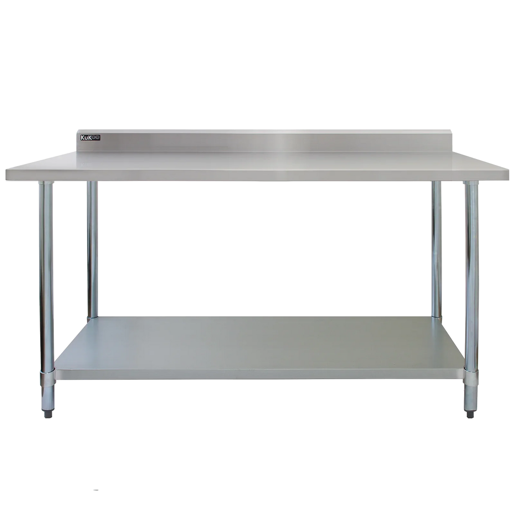 5ft stainless steel catering table
