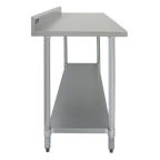 5ft stainless steel catering table