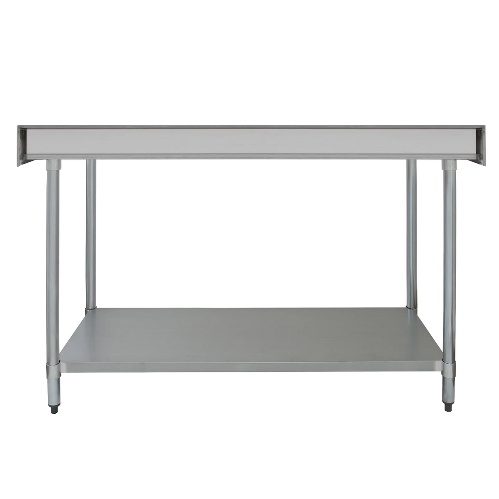 5ft stainless steel catering table