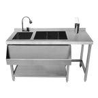 Cocktail Bar Station with 67L Ice Well