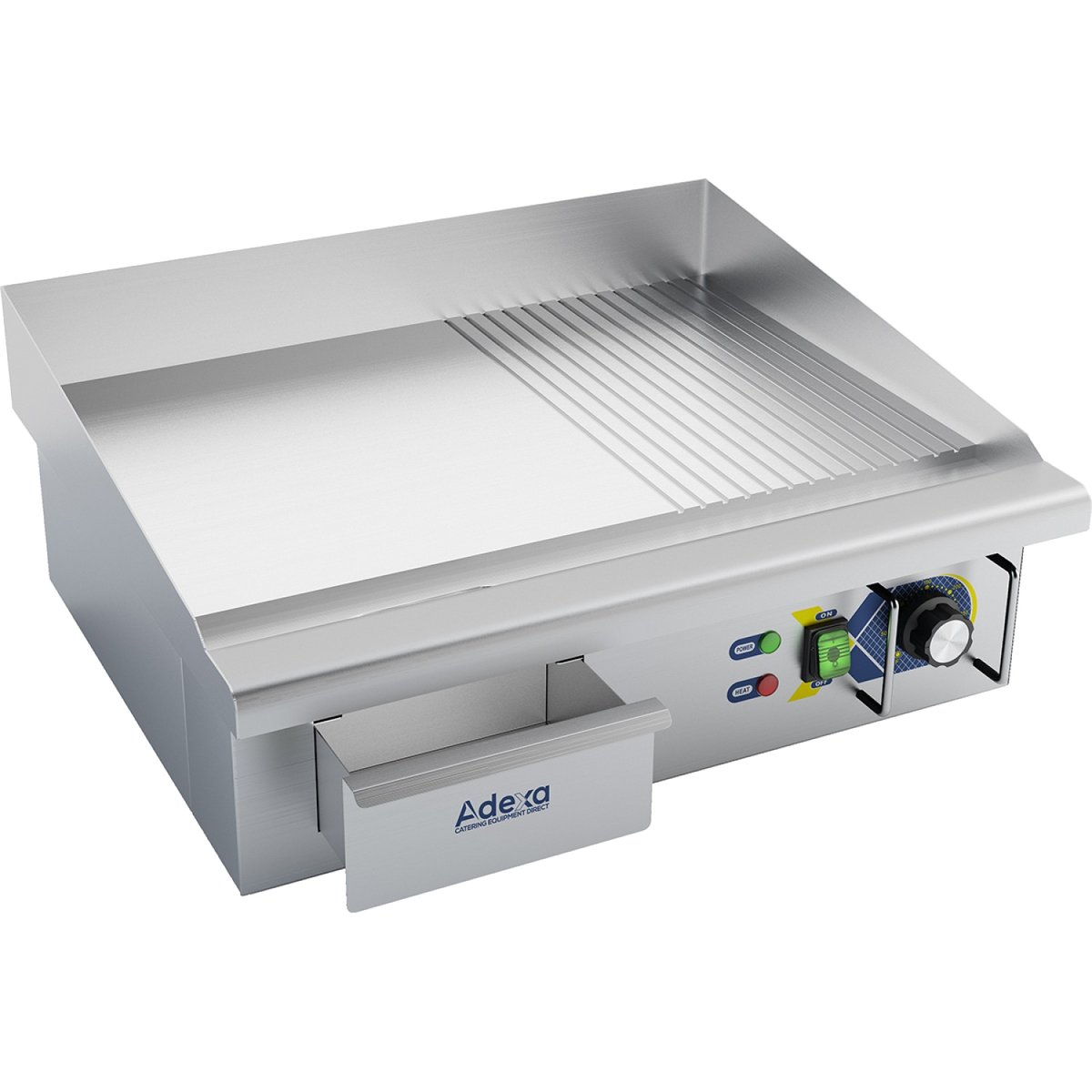 3kW Smooth & Ribbed Griddle – 560mm