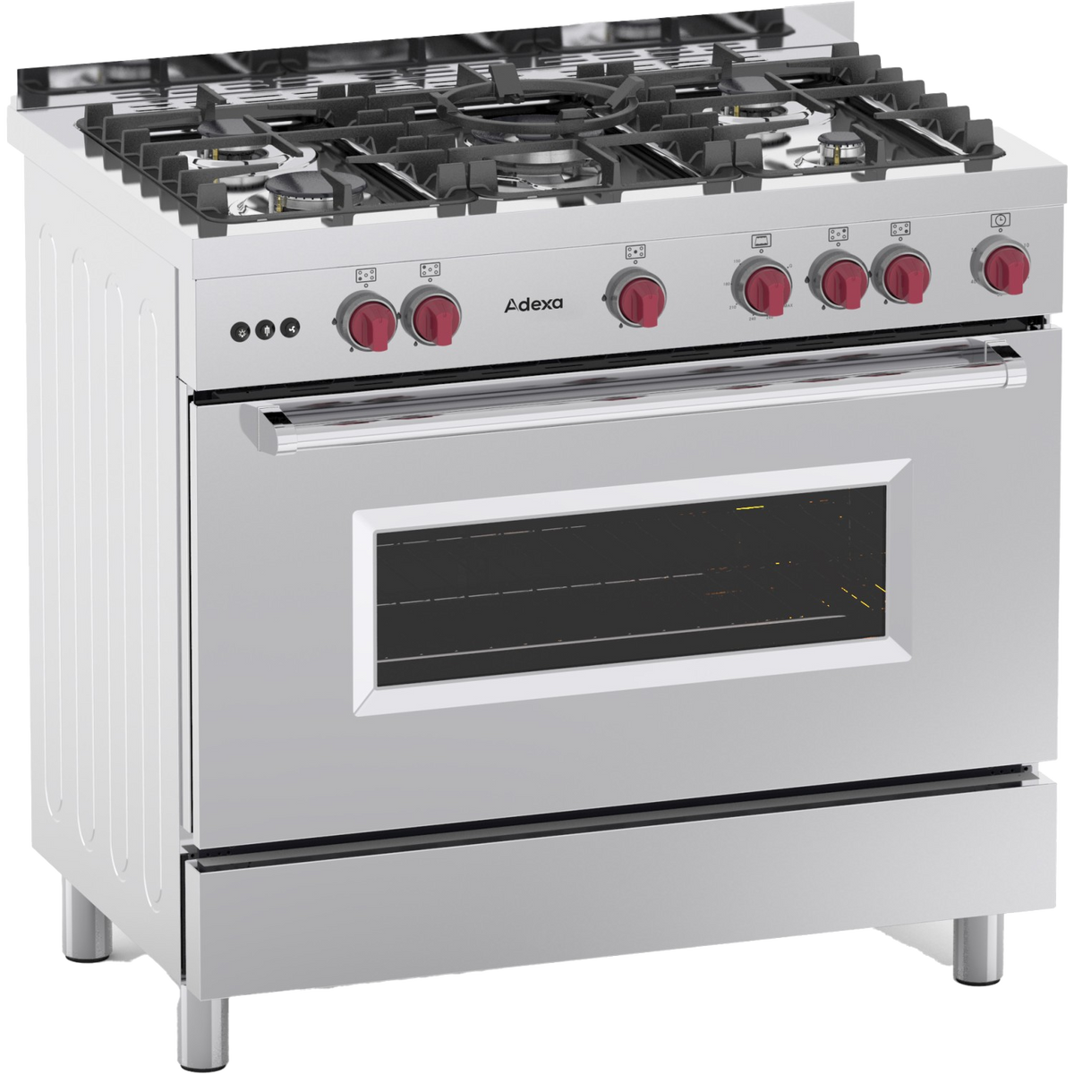 5-Burner Gas Range Oven – 116L Oven