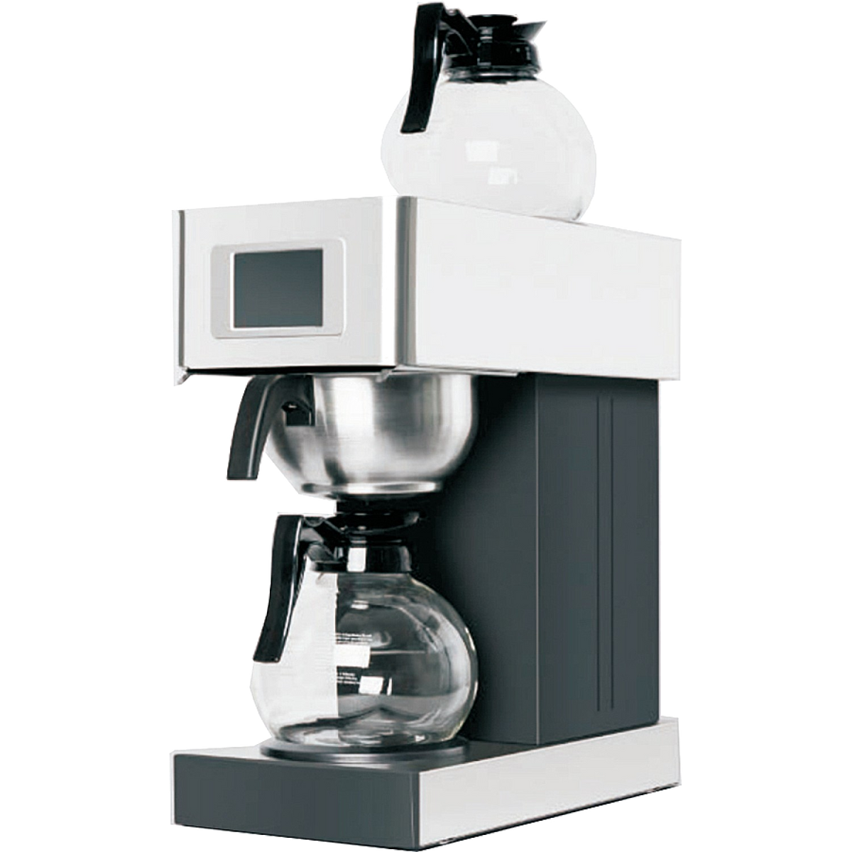 Adexa commercial filter coffee machine with two glass jugs