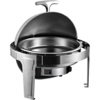 electric roll-top chafing dish open view