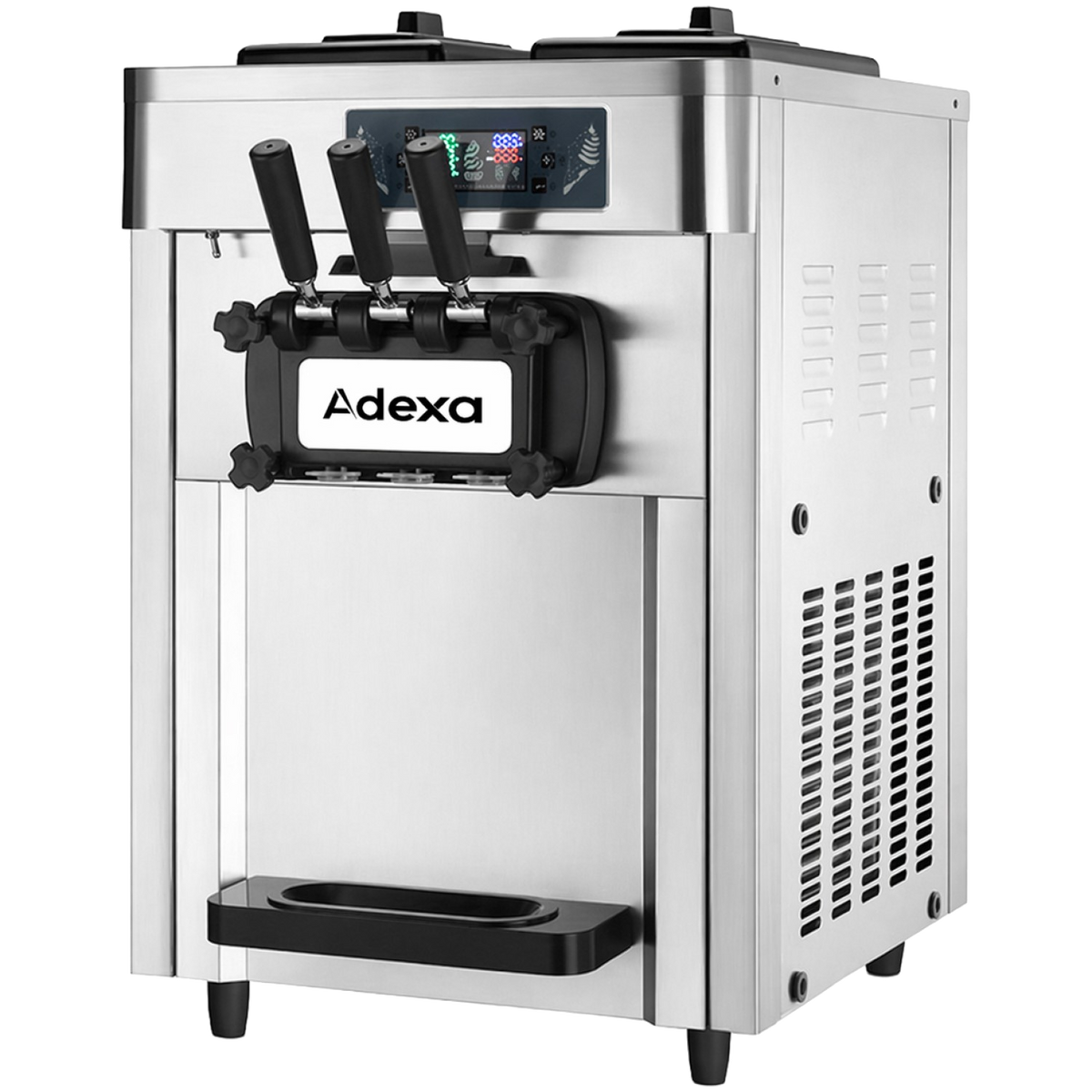 RC168G countertop soft serve machine front view