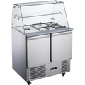 2-Door Glass Display Saladette