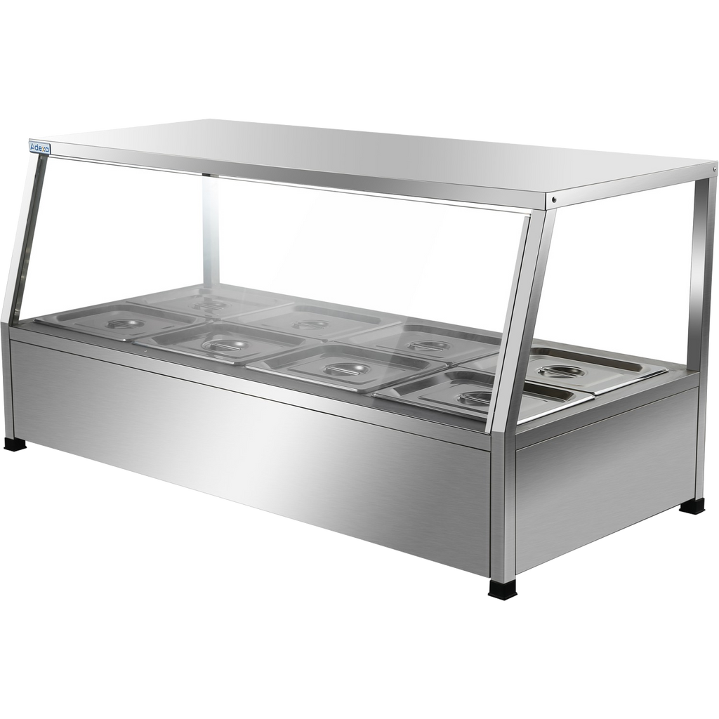 10-Pan Countertop Bain Marie – GN 1/2