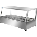 10-Pan Countertop Bain Marie – GN 1/2