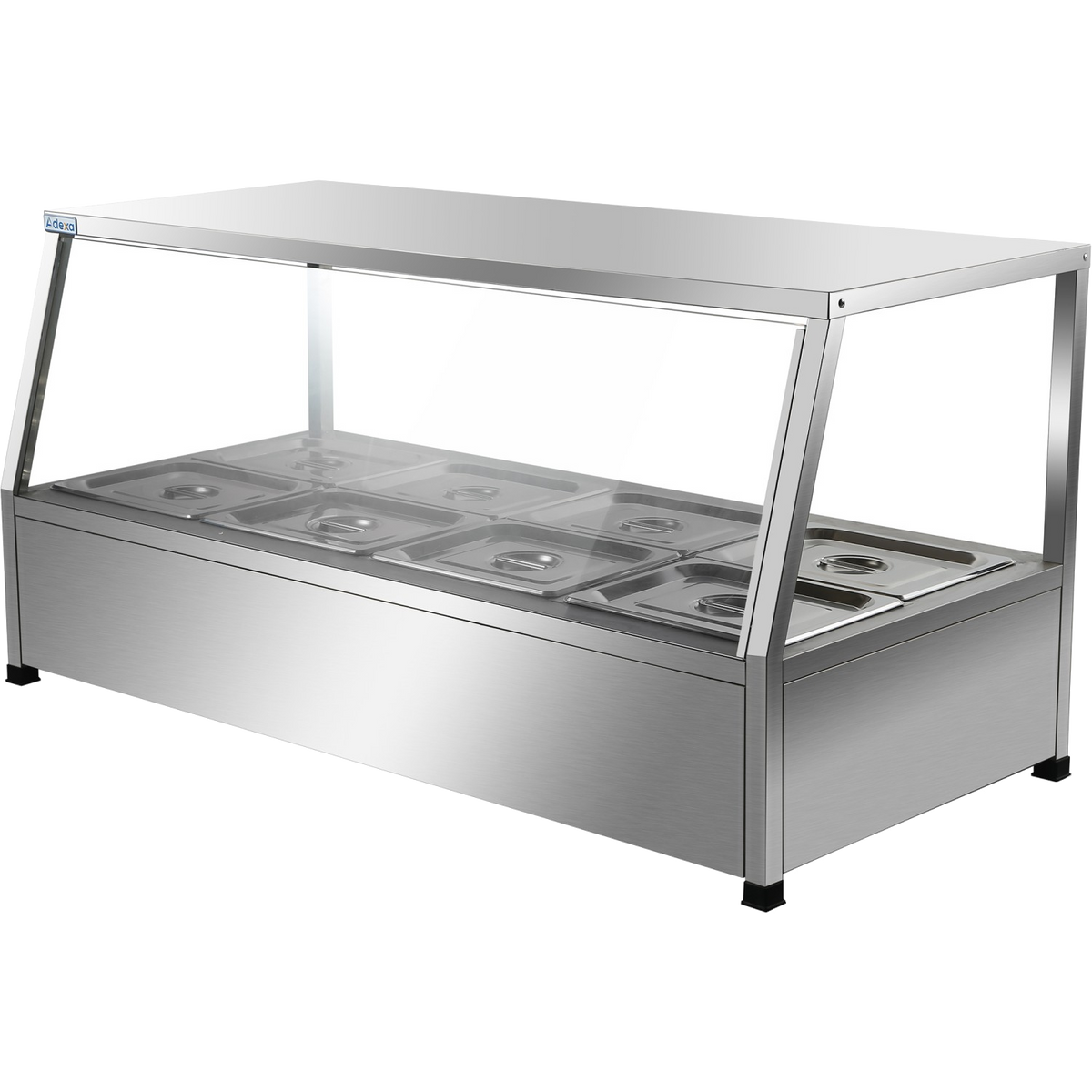10-Pan Countertop Bain Marie – GN 1/2