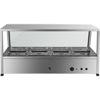 10-Pan Countertop Bain Marie – GN 1/2
