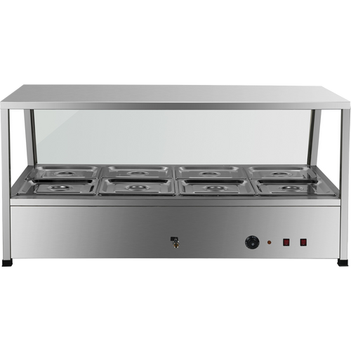 10-Pan Countertop Bain Marie – GN 1/2