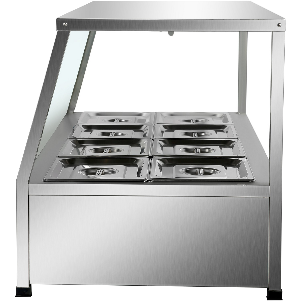 10-Pan Countertop Bain Marie – GN 1/2