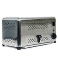 Blizzard B6ST stainless-steel six-slot toaster with mechanical timer, slice selector and lifting lever