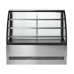 Sterling Pro EVO150 stainless-steel refrigerated patisserie display, front view