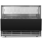 Blizzard LUXE15 ice-cream display counter, straight front view