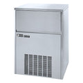 Masterfrost M660 commercial ice maker, front view with integral storage bin