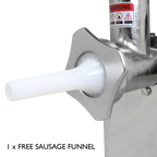 Stainless steel commercial meat grinder