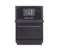 Manufacturer illustration of a Merrychef conneX 12e commercial oven in matt black; exact configuration may differ