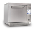 Manufacturer illustration of a Merrychef eikon e3 range commercial oven in stainless steel; exact configuration may differ