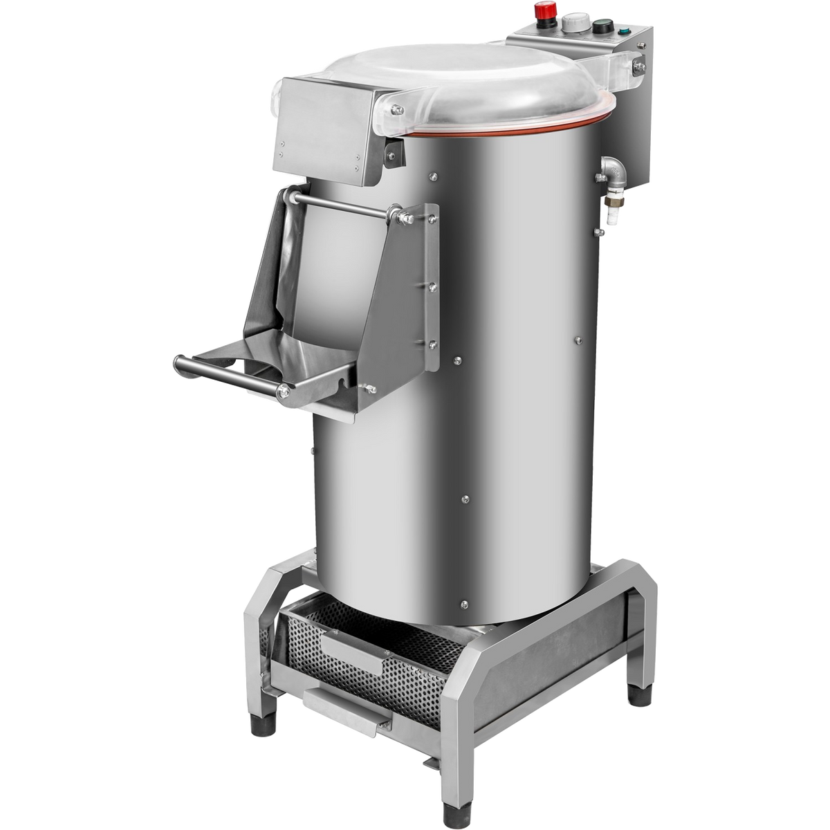 Commercial potato peeler with filter and 10kg capacity