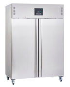 Sterling Pro SPR212PV stainless-steel double-door commercial refrigerator, doors closed